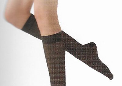 Mi-bas ou chaussettes de compression veineuse