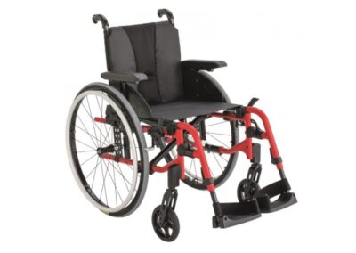 Fauteuil roulant manuel, pliant, à dossier fixe ou inclinable